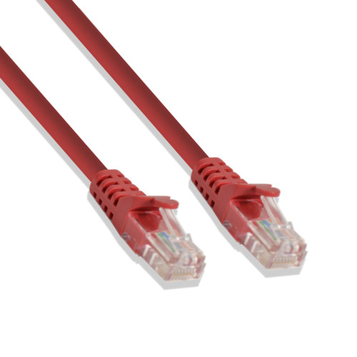 LOGICO Cat-6 UTP Ethernet Network Cable RJ45 LAN Wire Red 7FT
