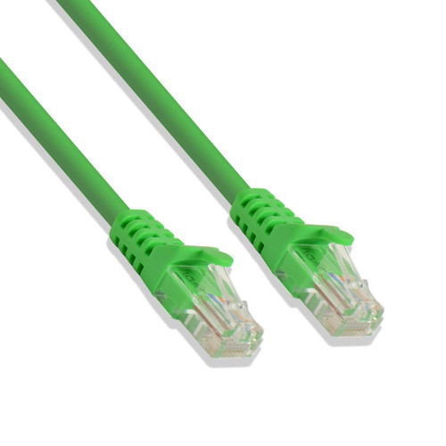 LOGICO Cat-6 UTP Ethernet Network Cable RJ45 LAN Wire Green 7FT