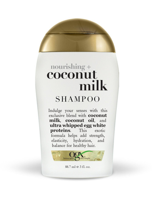 OGX Trial Size Nourishing Shampoo Ounce, Coconut Milk, 3 Fl Oz OGX Trial Size Nourishing Shampoo Ounce, Coconut Milk, 3 Fl Oz