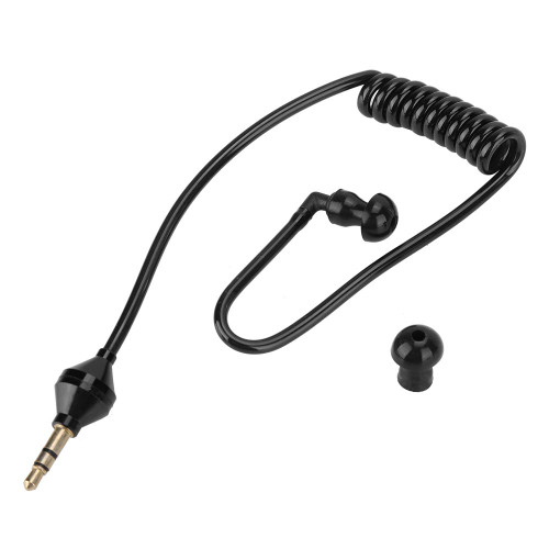 GOWENIC Monaural 3.5mm Anti Radiation Earphone Stereo Headset, Flexible Air Tube, Lightweight