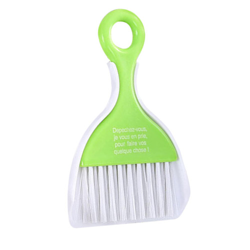 Healifty Mini Countertop Brush Mini Desktop Brush Handheld Brush Mini Brush Small Broom and Dustpan Mini Dustpan and Brush Table Sweep Brush Table Sweep Broom Clean Sweeping Brush