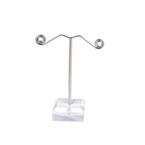 Cabilock Display Rack Acrylic Earring Holder T Shape Earring Display Jewelry Display Stand Earring Holder Stand Jewelry Rack Organizer Earrings Stand Jewelry Organizer Tower