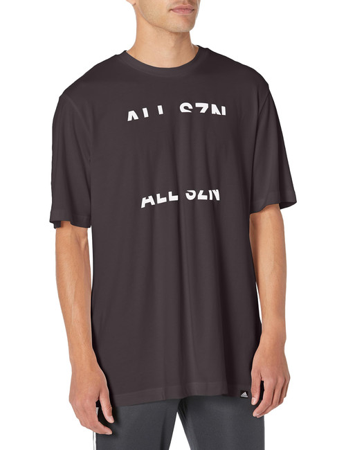 adidas Men's All SZN Short Sleeve T-Shirt, Black, Medium