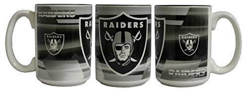 Memory Company NFL Oakland Raiders 15oz Shadow Mug
