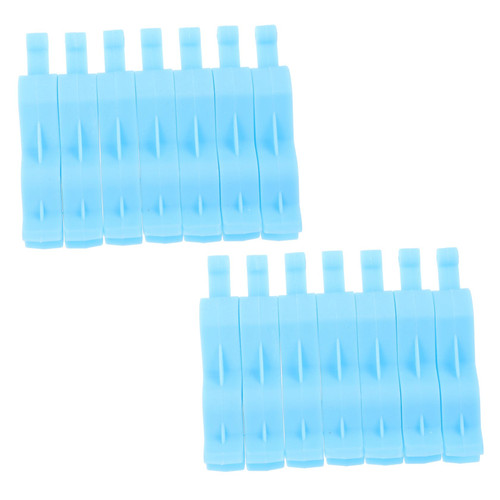 PartyKindom 20pcs Trash Can Clip Plastic Trash Can Clamp Garbage Bag Clips Garbage Bag Clamps Garbage Bag Fastener Trash Bag Clip Clamp Trashcans Trash Can Bag Clips Plastic Bag Garbage Can
