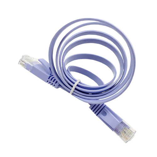 Gatuida 1pc Gigabit Flat Network Cable Router Cable LAN Cable Wire Network Internet Cable Network Cord Ethernet Cord Weatherproof Network Cable Oxygen-Free Copper Patch Computer