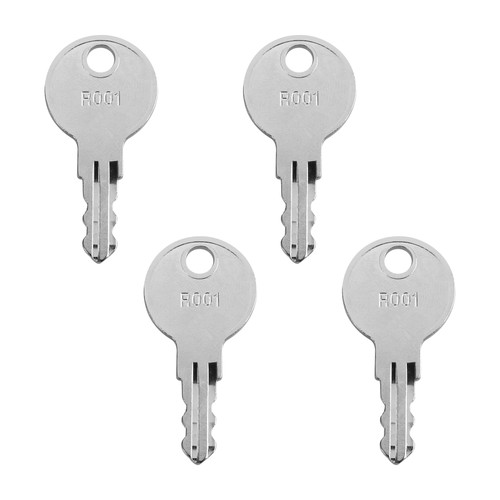 R001 RV Key Camper Keys for Southco Truck Rv Camper Trailer Baggage Compartment Door Lock,Compatible with RV Baggage Door RV Compartment Door 230012.(4 Pack)
