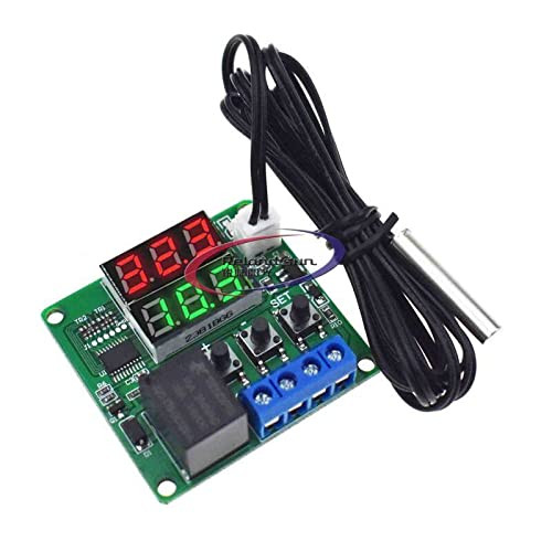XH-W1219 DC 12V Dual LED Digital Display Temperature Controller Regulator Switch Control Relay NTC Sensor Module