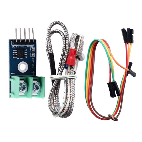 MAX6675 Type Thermocouple and Module, Thermocouple Sensor Set Max6675 Themocouple Module Multifunctional K Type Thermocouple Temperature Sensor Set