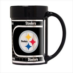 Pittsburgh Steelers 15 oz Ceramic Coffee Mug with Metallic Graphics