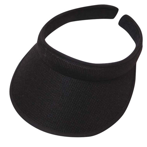 Sun Visor Hats Women Men Golf Visors Hat Adjustable Cap Sport Wide Brim Cap Visors for Women Black
