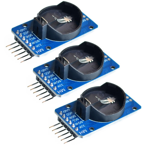 WWZMDiB 3Pcs DS3231 Clock Module 3.3V/5V for Arduino Raspberry Pi