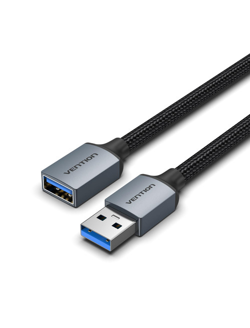 VENTION USB Extension Cable 3FT - USB Extender USB 3.0 Extension Cable Male to Female Cord Nylon Braided High Data Transfer for Webcam Camera Keyboard Mouse Flash Drive Printer