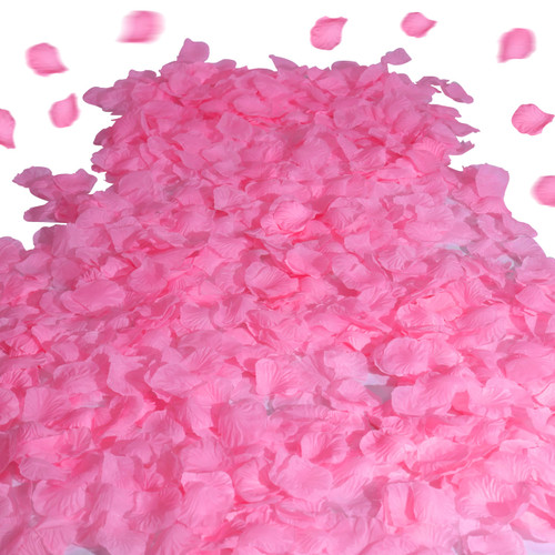 SITUMEIZI 1500PCS Pink Rose Petals Silk Rose Petals for Romantic Night for Her Set Valentine's Day,Wedding,Party,Proposal Anniversary Decorations SITUMEIZI 1500PCS Pink Rose Petals Silk Rose Petals for Romantic Night for Her Set Valentine's Day,Wedding,Party,Proposal Anniversary Decorations