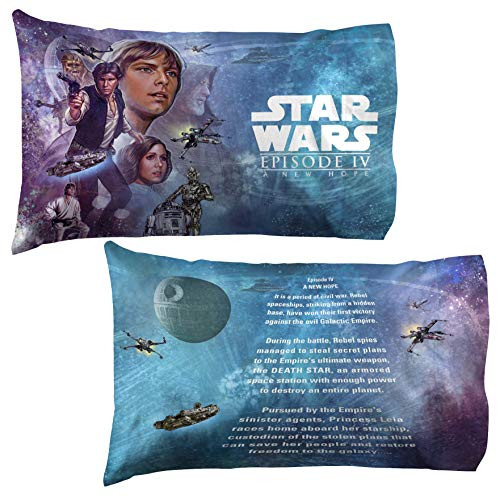Jay Franco Star Wars Celebration A New Hope Limited Edition 2 Pack Pillowcase, Episode 4 Jay Franco Star Wars Celebration A New Hope Limited Edition 2 Pack Pillowcase, Episode 4