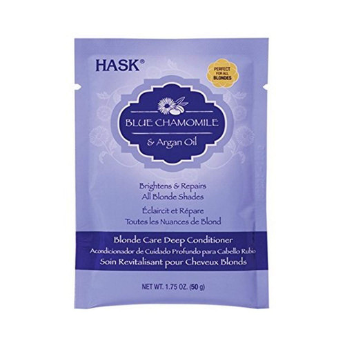Hask Argan Blonde Care Deep Conditioner Packette, 1.75 Ounce Hask Argan Blonde Care Deep Conditioner Packette, 1.75 Ounce