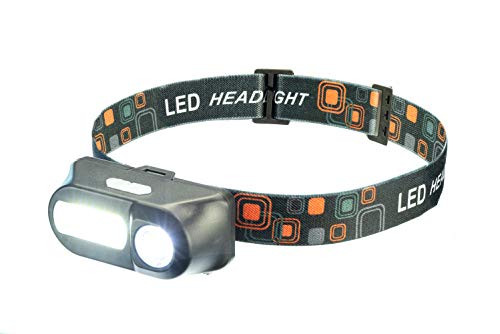 SE 3-Watt 6 Mode Headlamp with Adjustable Head Strap
