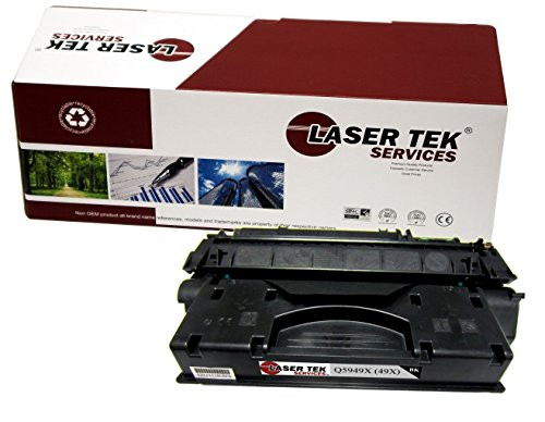 Laser Tek Services Compatible Toner Cartridge Replacement for High Yield HP 49X Q5949X (Black, 1-Pack)
