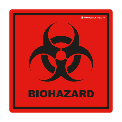 Biohazard Stickers- 5.5" x 5.5" Biohazard Labels (Pack of 10) - UV Coated Label- Biohazard Warning Sign for Labs, Hospitals and Industrial Use Universal Biohazard Symbol by Ignixia Biohazard Stickers- 5.5" x 5.5" Biohazard Labels (Pack of 10) - UV Coated Label- Biohazard Warning Sign for Labs, Hospitals and Industrial Use Universal Biohazard Symbol by Ignixia