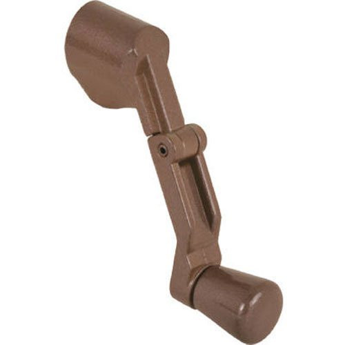 Slide Co 173542 Folding Casement Handle, Bronze, Adaptor For Multiple Spline Diameters