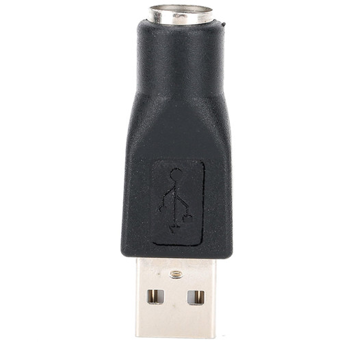 POCREATION USB to PS2 Adapter, 5PCS USB Male to for PS 2 Female Adapter Converter, Computer Cables Interconnects, Converter for Keyboard Mouse with for PS 2 Interface