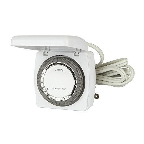 TORK - 24hr Basic Indoor Timer for Lamp and Appliance | 120V, 60Hz, 15 Amp