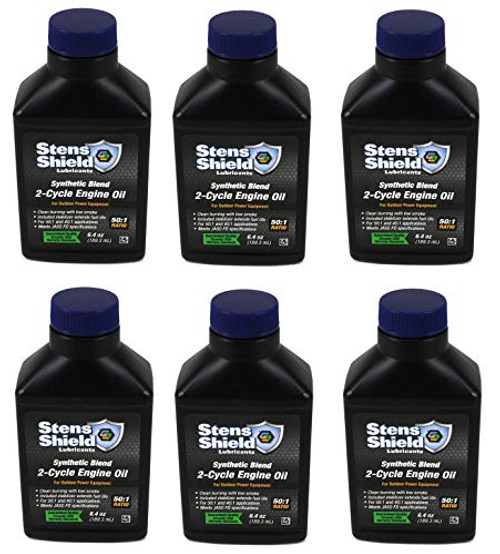 Stens 50:1 - 2-Cycle Oil Mix Synthetic Blend 6.4 oz Pack of 6 Stens 50:1 - 2-Cycle Oil Mix Synthetic Blend 6.4 oz Pack of 6