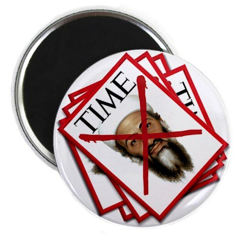 TIME MAGAZINE Osama Bin Laden Dead 2.25 inch Fridge Magnet
