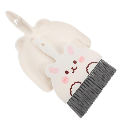 LIFKOME 1 Set Desktop Broom Small Broom Housekeeping Dustpan and Small Cleaning Brush Hand Broom Dust Pan Brush Dustpan Hand Dustpan Whisk Broom Mini Dustpan Child Interior Multifunction