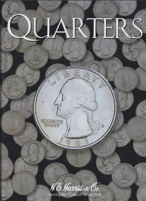 Harris Coin Folder - Quarters-Plain Folder #8HRS2692