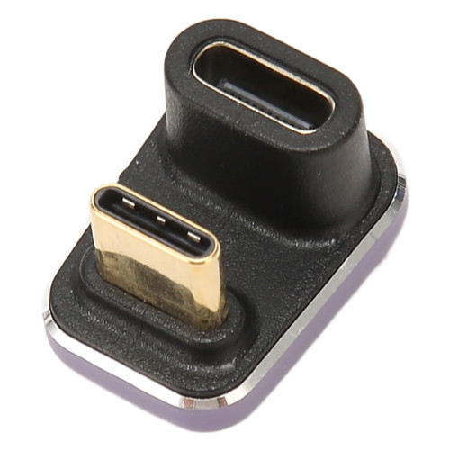 ASHATA Type C Female to Male Adapter 180 Degree U Shaped 8K Supported 40Gbps USB C Adapter for Phone, Laptop, PC