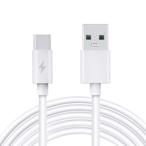 SapplySource 3.3ft White 5A Fast USB-C Type-C Charger Charging Cable Cord for Sony Xperia X Compact F5321 Power Data Sync Cable Lead