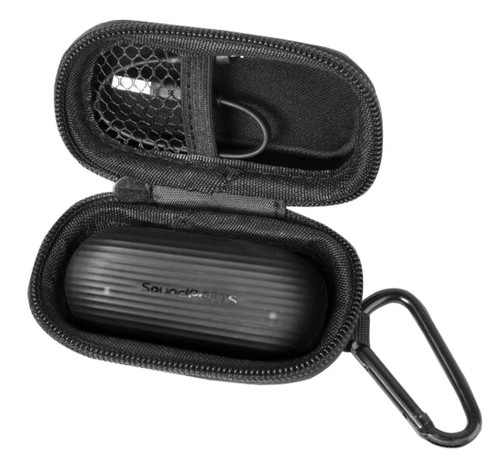 FitSand Hard Case Compatible for SoundPEATS True Earbuds 5.0 Bluetooth Headphones