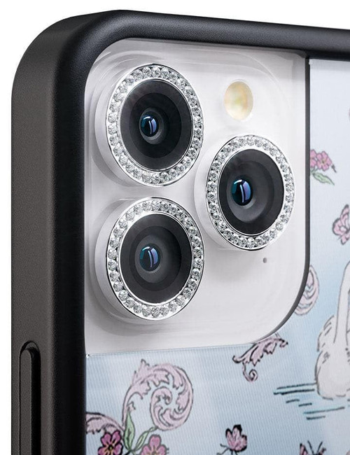 Wildflower Cases - Silver Camera Bling for iPhone 11 Pro & 11 Pro Max