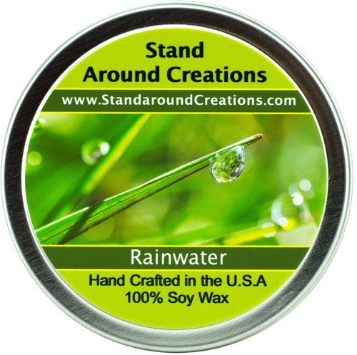 Stand Around Creations Soy Apothecary Candle - Indian Sandalwood 4oz White
