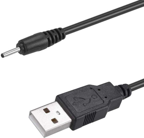 RUITEXUN USB to DC 2.0mm Cable, 50cm USB Type A Male to DC 2.0mm x 0.6mm 5V DC Barrel Jack Power Adapter Connector Charging Cable