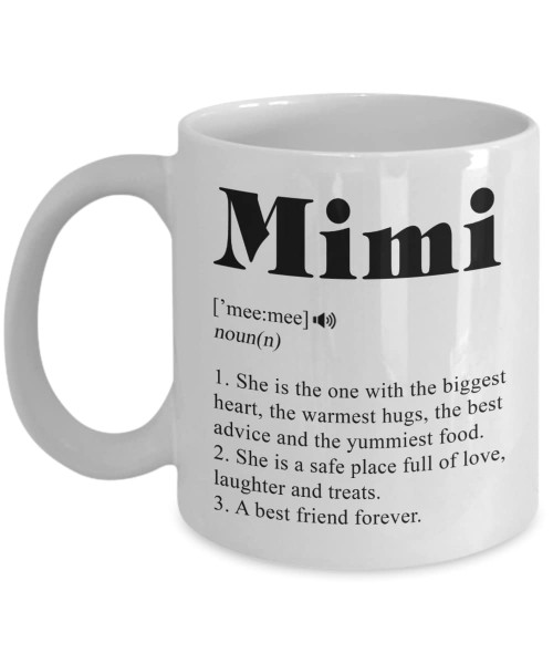 Mimi Definition Mug - Mimi Gift - Gift For Mimi - Grandma Gift - Gifts For Grandma - Mimi Birthday - Nana Mug 11oz