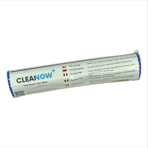 Cleanow OneTouch GO! Floor Cleaner, Floor Mops, Wring Mop, Mop with Wringing Function (Refill Sponge)