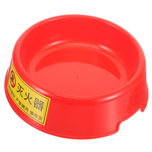Housoutil Extinguisher Holder Plastic fire Extinguisher Rack Simple fire Extinguisher Dry Powder Extinguisher Stand Base Support Base Luminous fire Extinguisher Holder Fall to The Ground