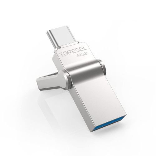 TOPESEL 64GB USB C Flash Drive Dual USB 3.0 Flash Drive USB A & Type C Thumb Drive UDP-Tech Waterproof Type C Flash Drive Portable USB C OTG Flash Drive for Computer Mac Smartphone Tablet TOPESEL 64GB USB C Flash Drive Dual USB 3.0 Flash Drive USB A & Type C Thumb Drive UDP-Tech Waterproof Type C Flash Drive Portable USB C OTG Flash Drive for Computer Mac Smartphone Tablet