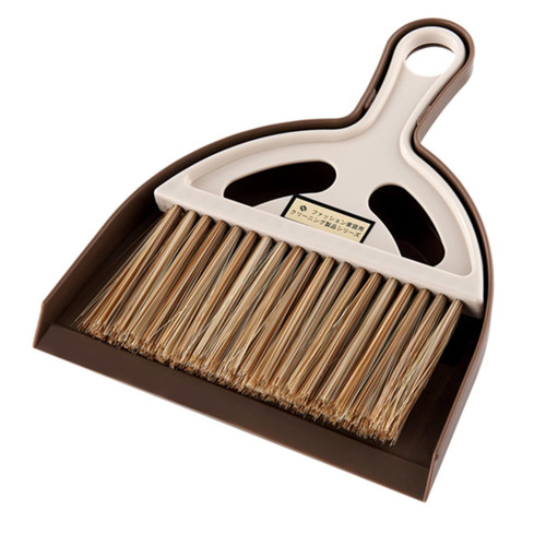 HOMSFOU Set Table Broom Tiny Dustpan and Brush Broom and Dustpan Floor Broom Dustpan Mini Dustpan Cartoon Broom Sofa Cleaner Mini Dust Pan Keyboard Cleaning Portable White Mini Brush