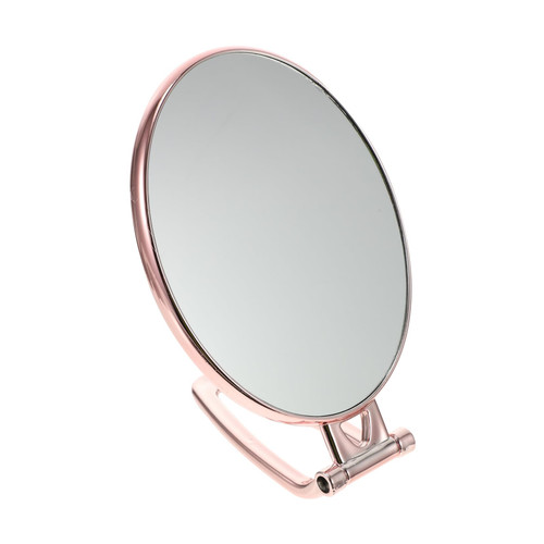 balacoo Vanity Mirror Desktop Mirror Magnifying Makeup Mirror Round Mirror Double Sided Rotating Mirror Square Mirror Handheld Mirror Portable Dresser Dressers Travel Handle Alloy Silver