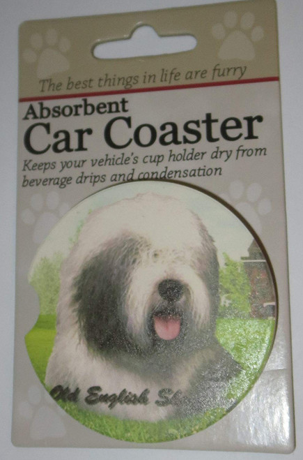 E&S Pets Old English Sheepdog Coaster, 3' x 3'