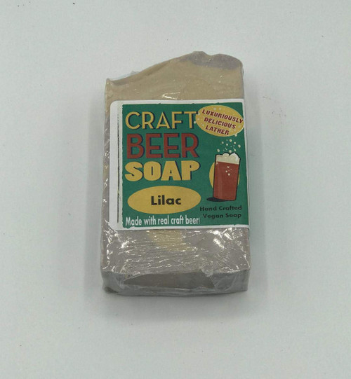 Lilac Craft Beer Soap by Fairmount Candle and Bath