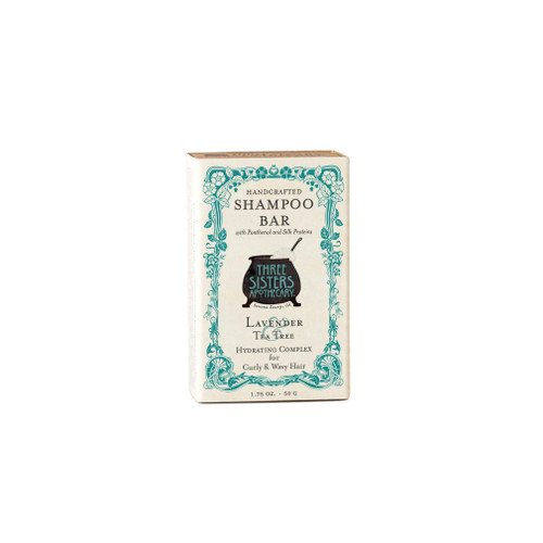 Three Sisters Apothecary Daily Solid 1.75 oz. Shampoo Bars (Lavender and Tea Tree)