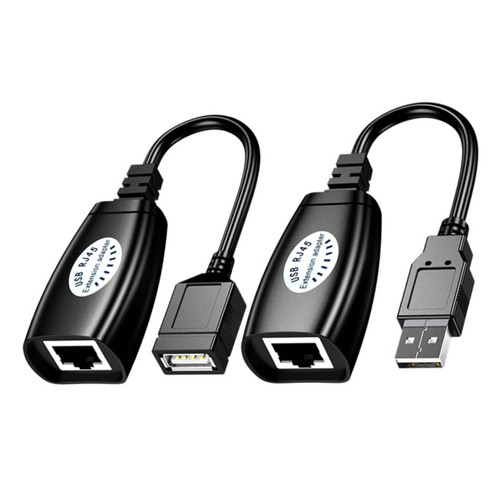 Gatuida Network Cable Extender Adapter USB Network Cable Extender Network Adapter USB Extension Adapter Ethernet Cable Ethernet Adapter Network Extender Single Network Cable