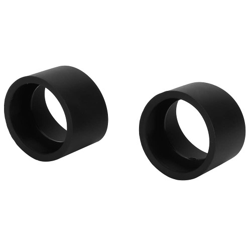 AUNMAS 2PCS Eyepiece Cover, Binocular Eye Cups Binocular Eye Cups Replacement Guard Soft Rubber 36mm Diameter Stereo Microscope Accessory for 32 36mm Stereo Microscope(Flat Angle)(KP-H1 Bevel)