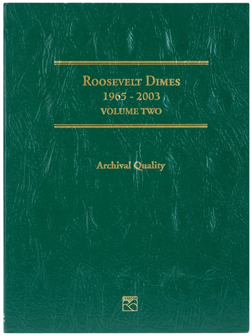 Littleton LCF22 1965-2003 Roosevelt Dime Folder, Volume 2
