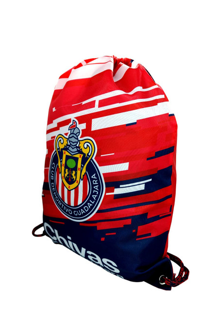 Icon Sports Chivas De Guadalajara Official Drawstring Gym Soccer Cinch Bag 05