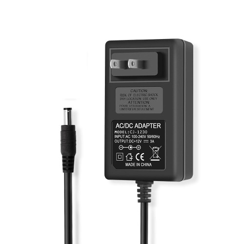 DC 12V 3A Power Supply 36W Power Adapter 100-240V 50-60Hz AC to DC Converter 12 Volt 3 Amp Power Supply Adapter with 5.5mm x 2.5mm Tip, for LED Strip Light Routers CCTV Camera etc. DC 12V 3A Power Supply 36W Power Adapter 100-240V 50-60Hz AC to DC Converter 12 Volt 3 Amp Power Supply Adapter with 5.5mm x 2.5mm Tip, for LED Strip Light Routers CCTV Camera etc.